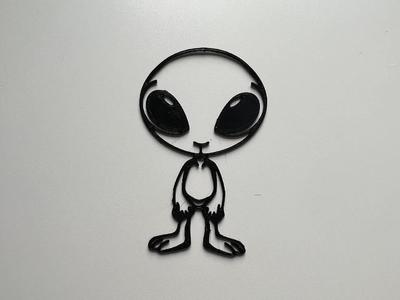 Alien Wall Art #5   