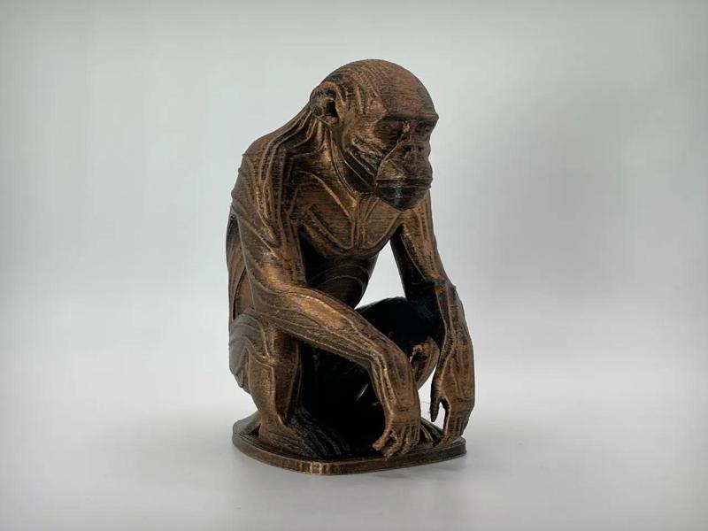 Chimpanzee Statue   