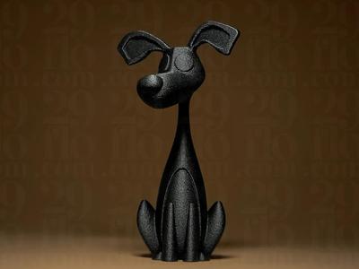 Funny Dog Figurine   