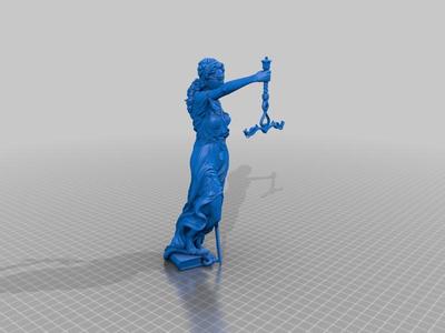 old lady justice - revisit - rescale