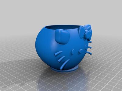 Hello Kitty pot