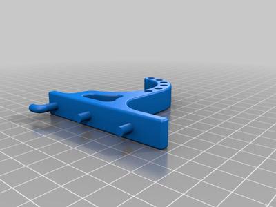 Pegboard Drill Holder (small pegs)