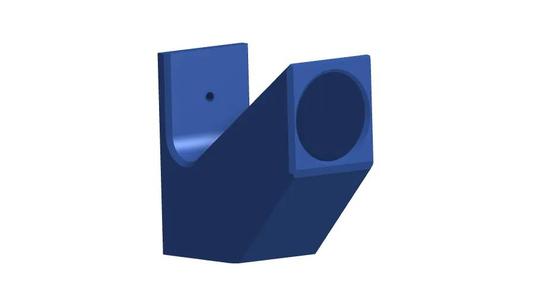 Mount for circle tool 14mm Skadis pegboard   