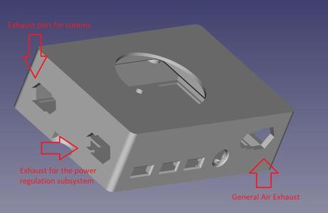 Vented Pi 4 Case (40mm fan)