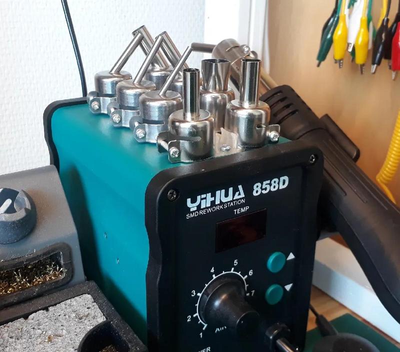 858D hot air station tip holder   