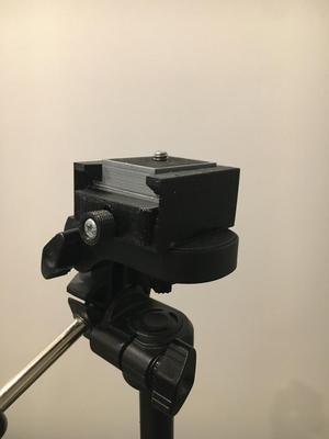 Quick attach for tripod based on Camera Backpack Mount by TonGi018