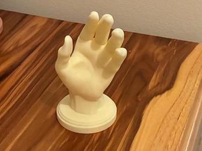 Sculpture - Male Right Hand for Jewlery