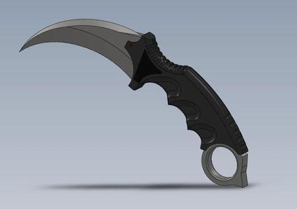 CS2 Karambit knife   
