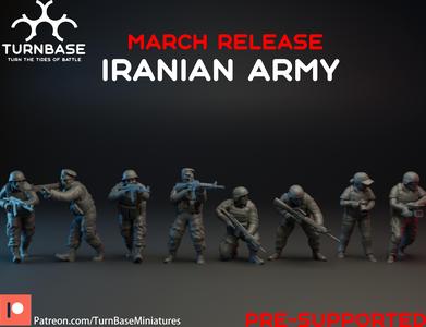 TurnBase Miniatures: Wargames - Iranian Army
