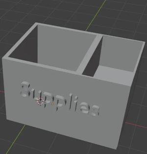 Pencil and supplies holder!   