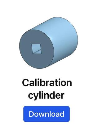 Calibration Cylinder – 20×25 mm Dimensional Test   