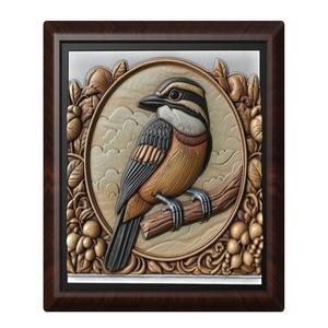 Bird animal wall art relief wall decor