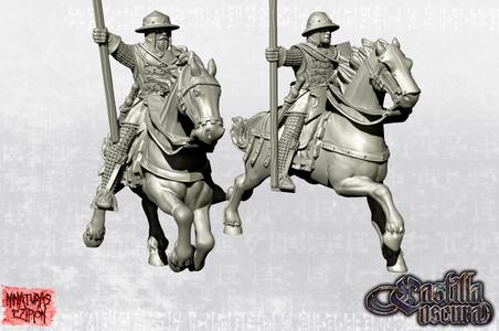 Grosmont's Men at arms on horse 