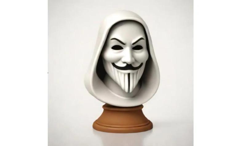 Bust V for Vendetta   