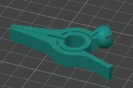 clip with support   