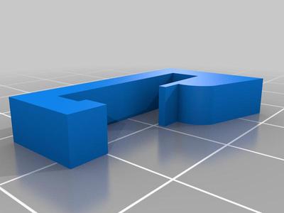 Voxel/Adventurer 3 Glass Bed Clip