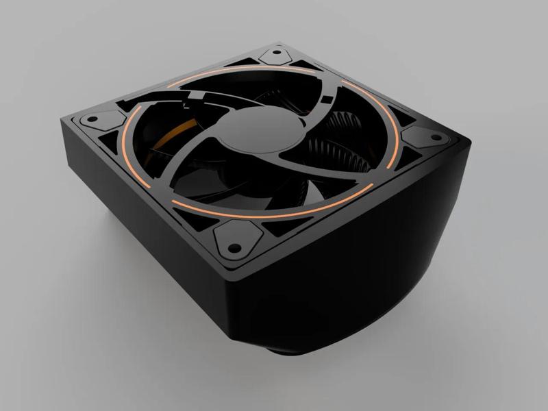 WD My Cloud EX2 Ultra fan cover replacement, noise reduction, 120mm   