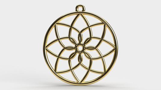 Dream filter pendant 3D