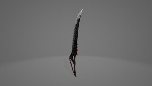 MONSTER HUNTER WORLD RUINER RUINER NERGIGANTE LONG SWORD