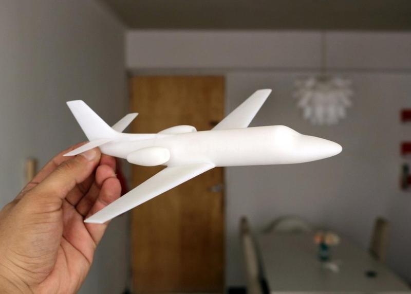Easy to print Cessna Citation SII 1/64 aircraft scale model