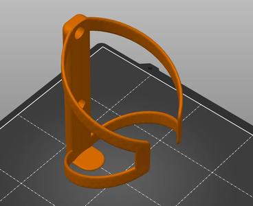 Customizable bike bottle holder   