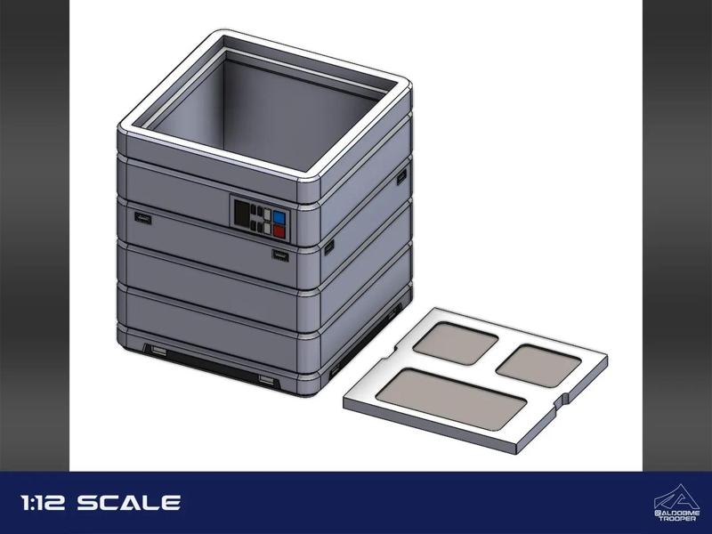 Star Wars Imperial Crate 4 1:12 Scale   