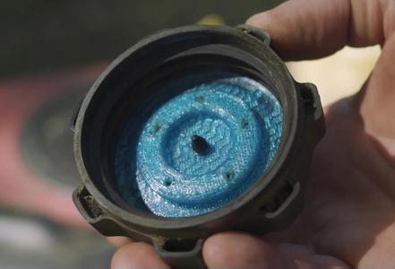 Fuel tank cap gasket for Craftsman riding mower   