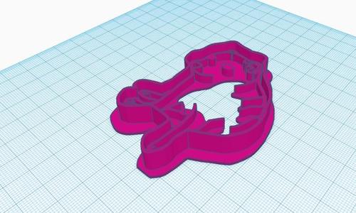 CHEEMS COOKIE CUTTER MEME DOG PERRO DEL MEME CORTA GALLETAS
