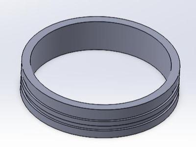 Grooved ring