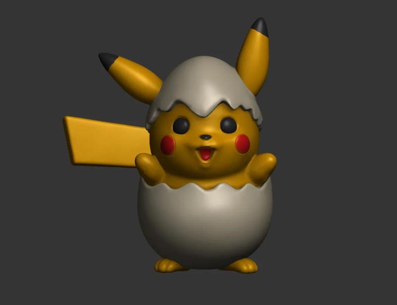 Easter Egg Pikachu   