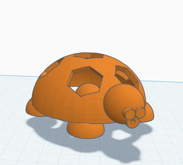 Turtle/Soccer Ball Pen Holder   