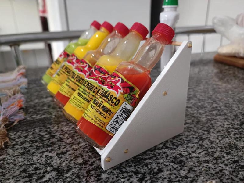 Pepper sauce support   