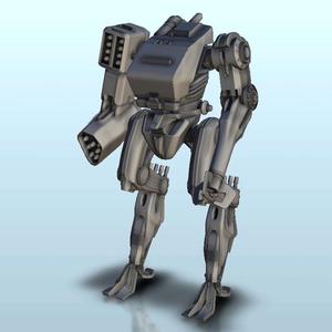 Robot Missile launchers - Future Sci-Fi SF Post apocalyptic Tabletop Scifi