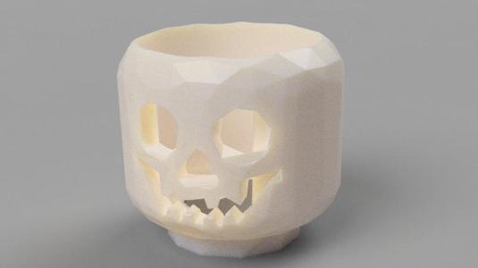 candy bowl / halloween lamp