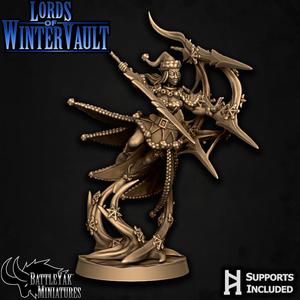 Faircourt Frost-Singer | Battle Yak Miniatures Christmas 2022