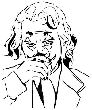 The Joker stencil 5