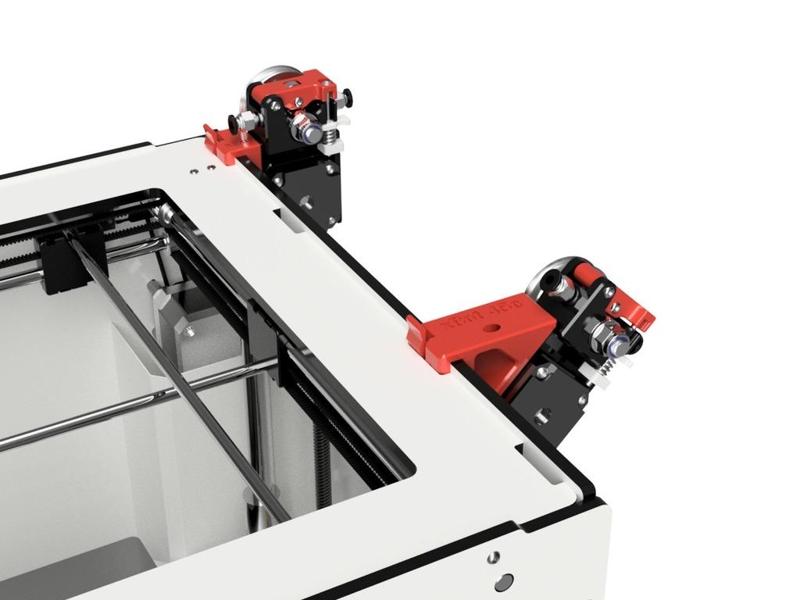 xBot Extruder Mount 45 degree for Belted Extruder