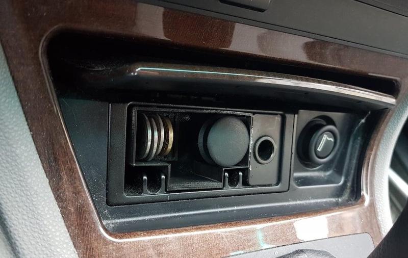 front ashtray coin holder for BMW vehicles