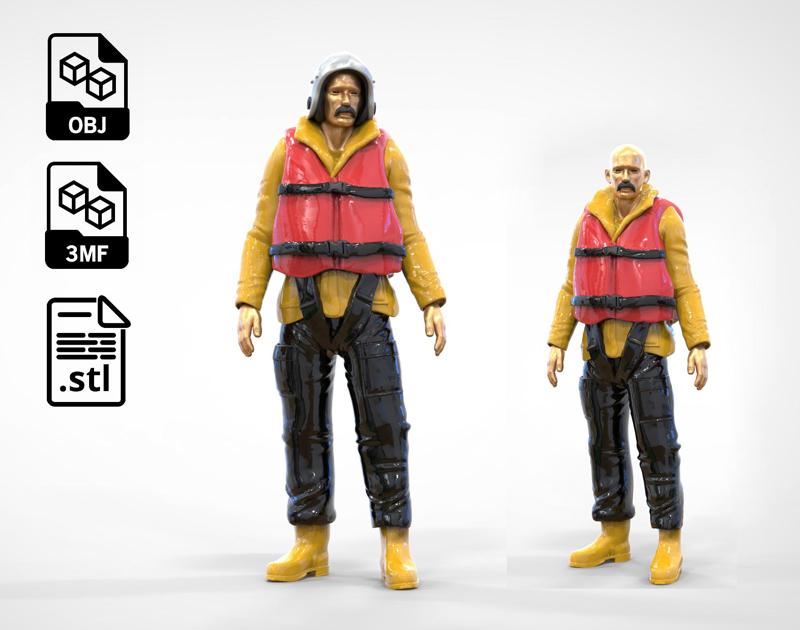 N2 Lifeboat Crew Volunteer RNLI Rescue crew