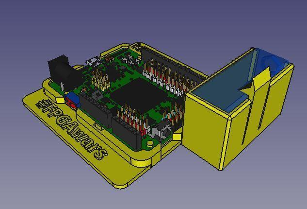IceZum Alhambra support with 9 volts battery holder