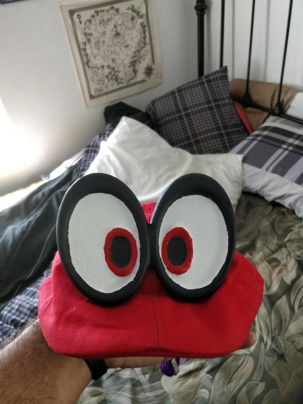 Super Mario Odyssey Cappy Eyes