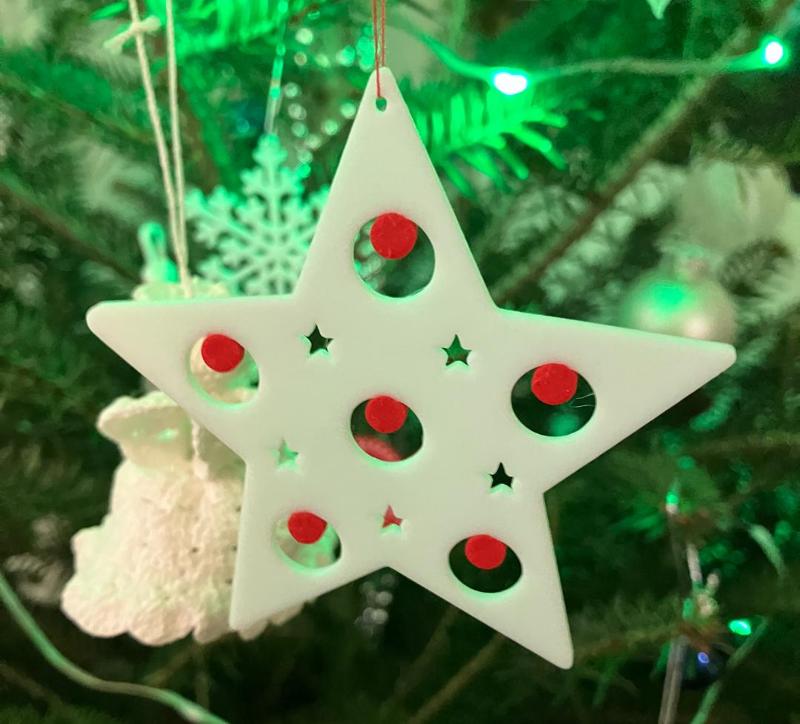 Christmas ornament star