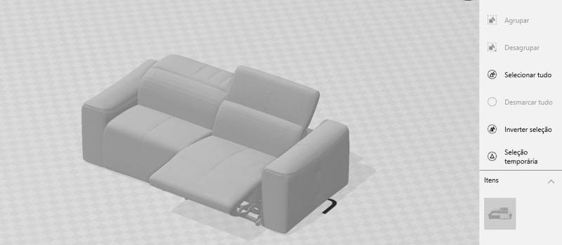 reclining sofa