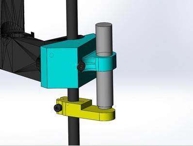Support capteur déporté discoeasy200 (coté droit)
