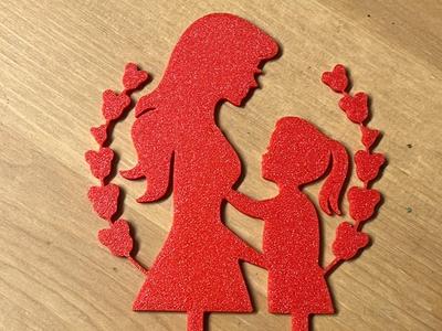 female cake topper