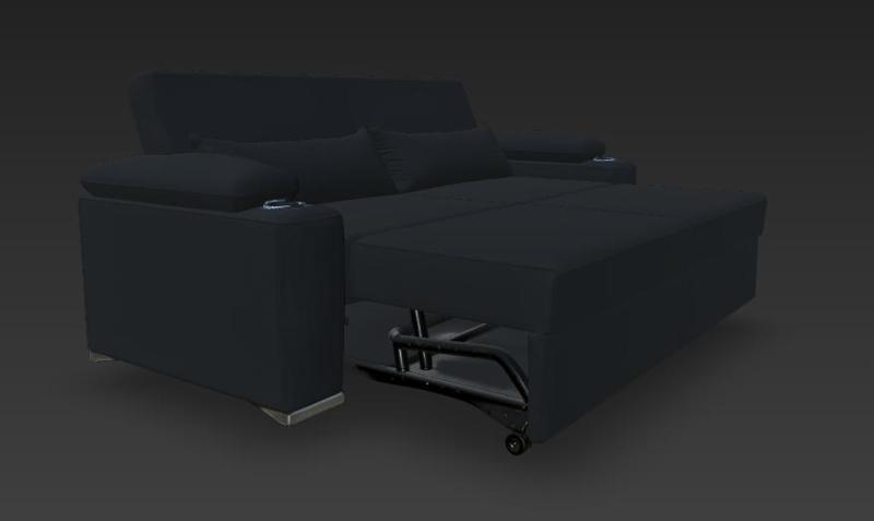 Figure Sofa bed extended