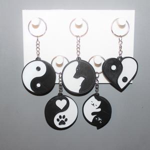 5 Keychain Yin Yang