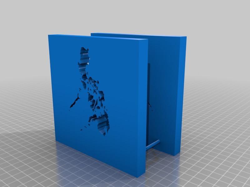 Philippine Map Napkin Holder
