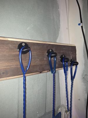 aquarium net hanger? wall mount