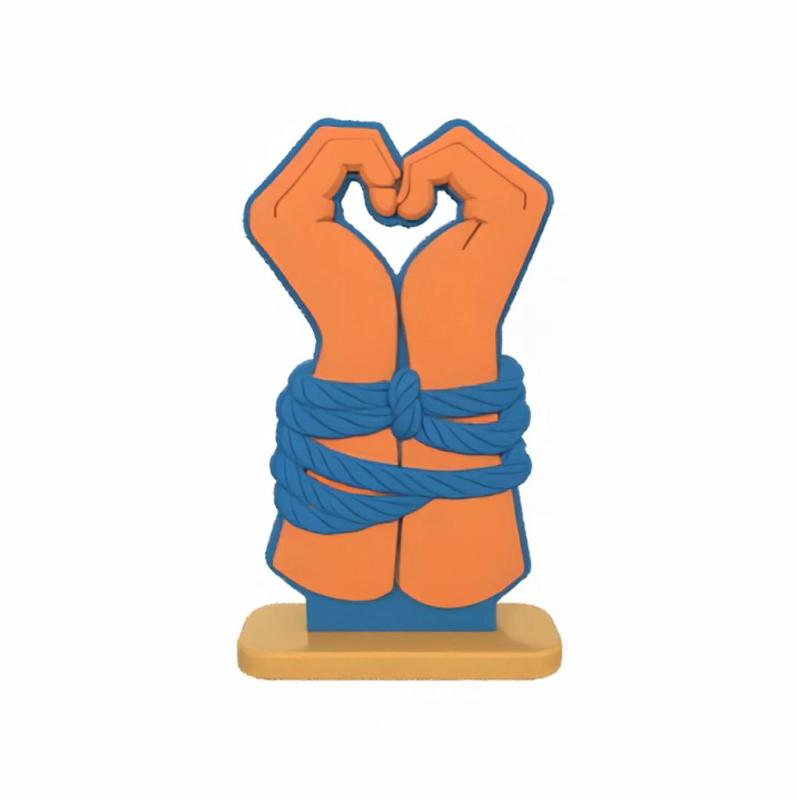 Bound Love - Symbolic Hands Sculpture